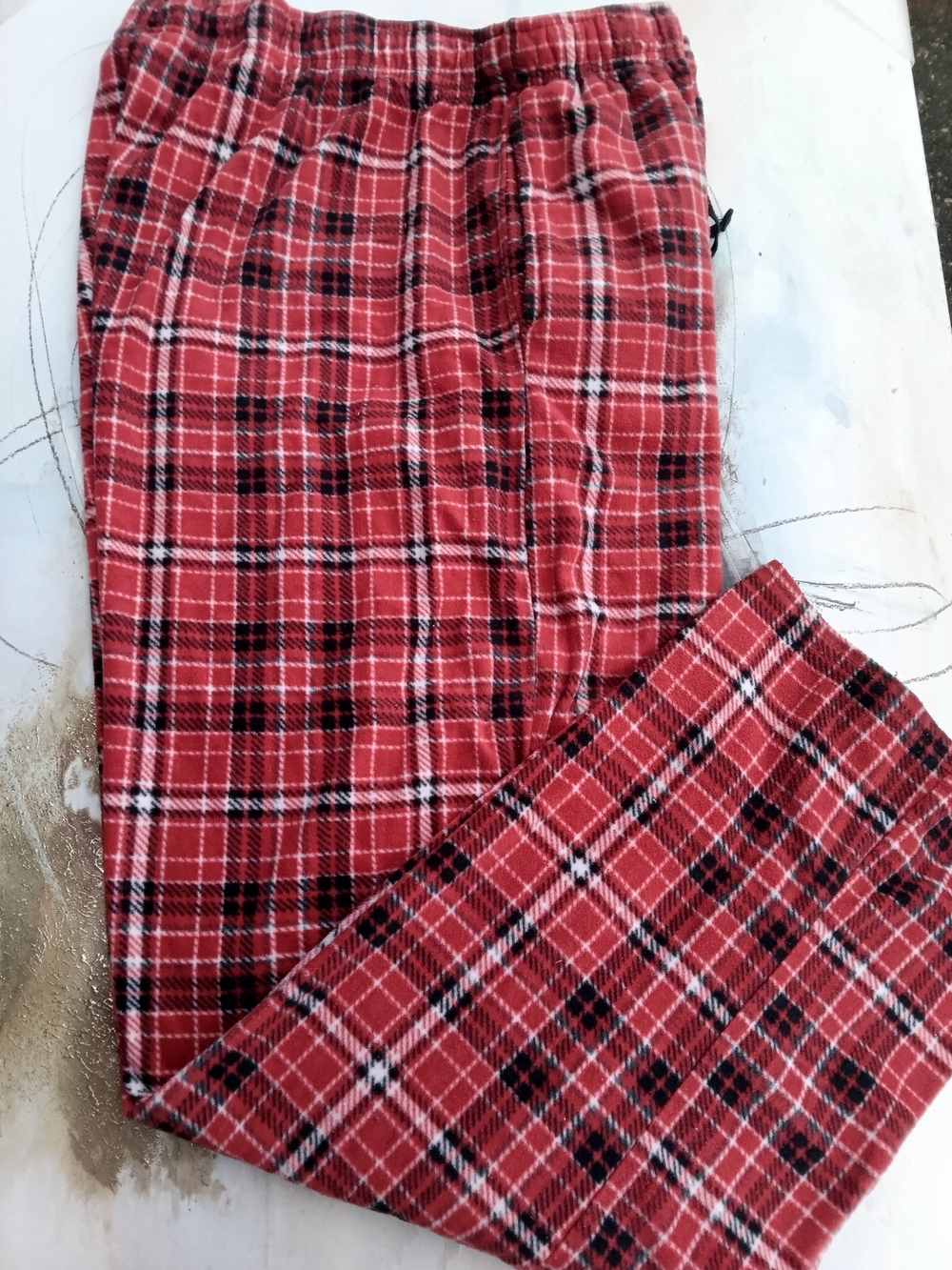 Men's Red Plaid Lounge Pants - Comfortable Everyday Wear